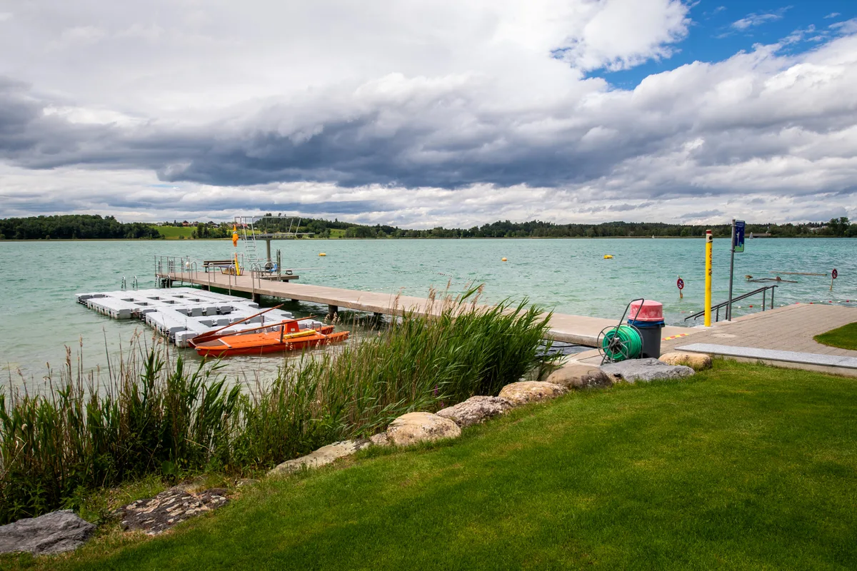 Badi am See Pfäffikon, Blick auf den See